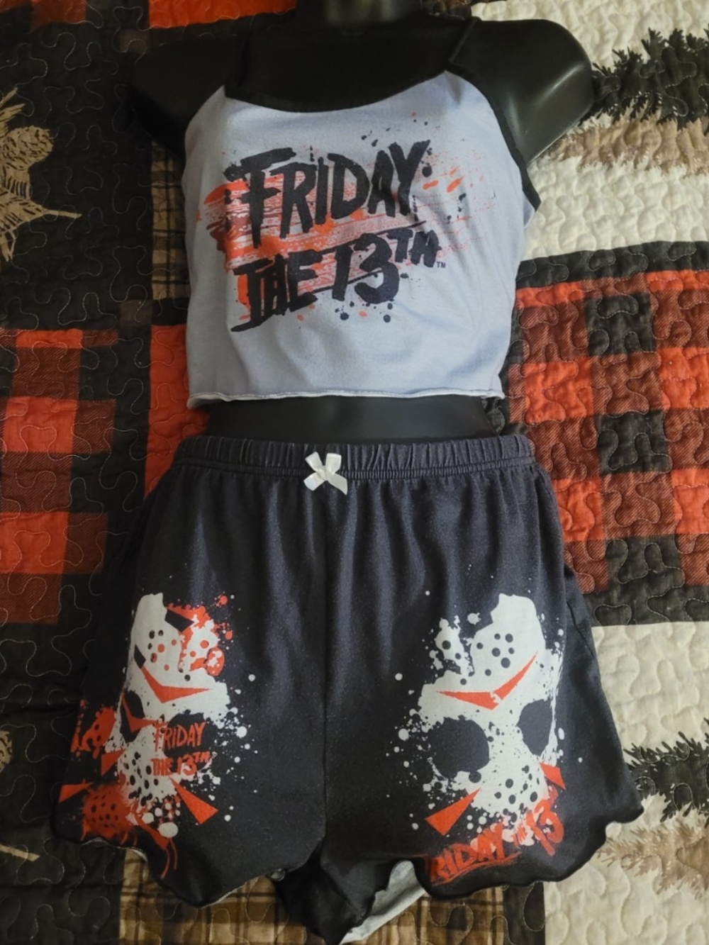 Friday The 13th Shorts Cami Pajama Set